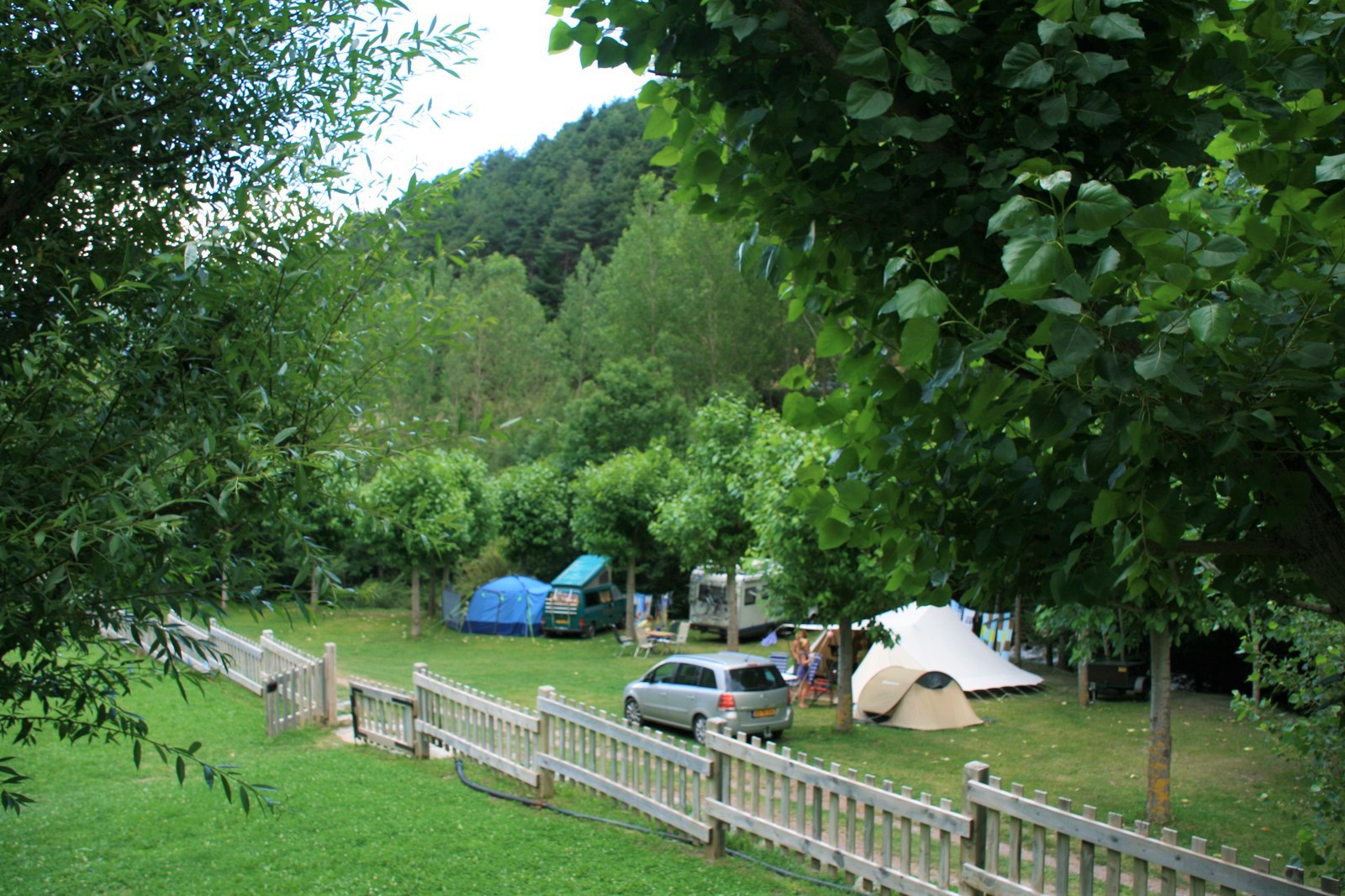 vista general camping Vora Parc